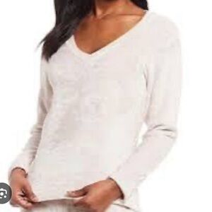 NWT UGG daisy fleece pullover sweatshirt v neck size XL